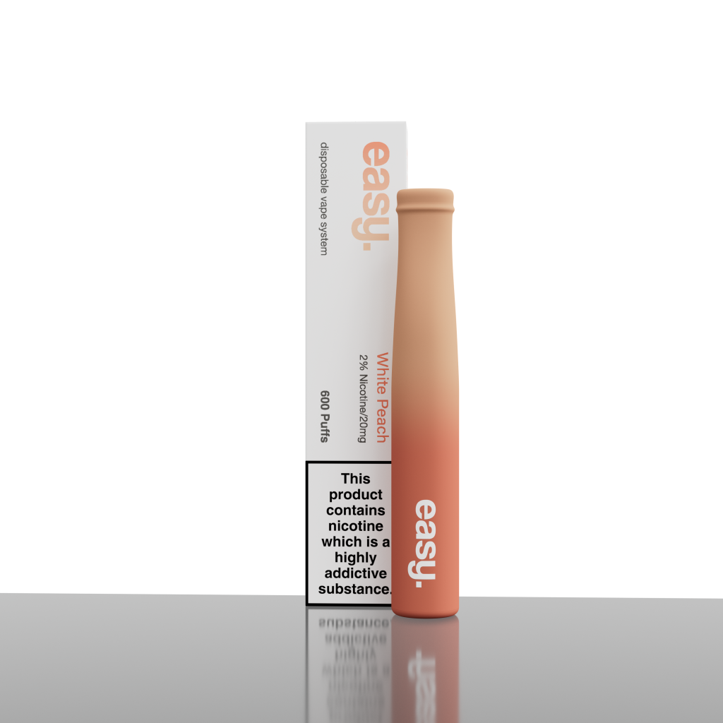 Easy Bar 600 White Peach (20mg) Vaperizzo
